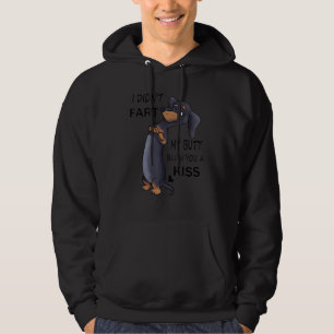 Dackel Dackel Hund ich habe nicht Furz, mein Hinte Hoodie