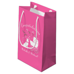 Dackel Dackel Hund Kinderdusche Pink Girl Kleine Geschenktüte