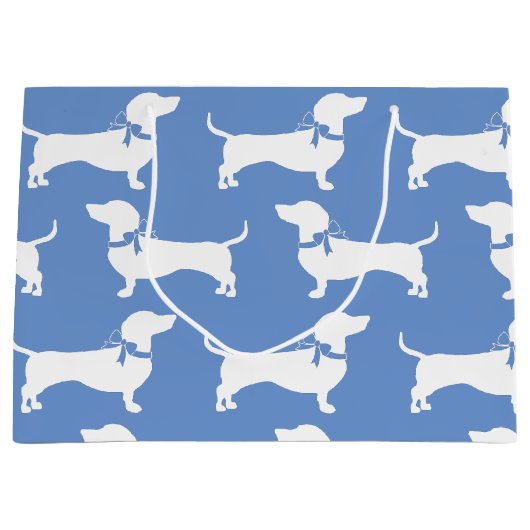 Dackel Dackel Hund Welpe Große Geschenktüte (Vorderseite)