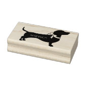 Dackel Dackel Hund Welpe Gummistempel (Stempel)