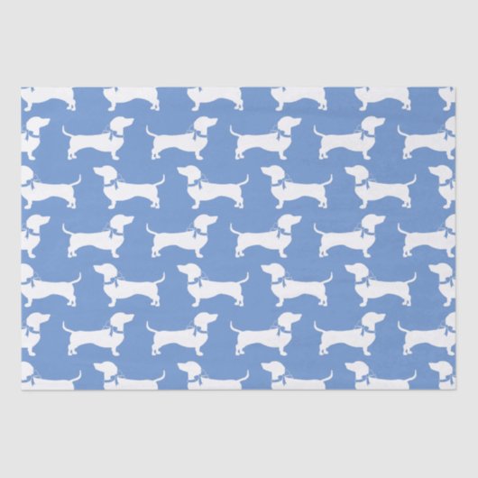 Dackel Dackel Hund Welpe Seidenpapier (Vorderseite)