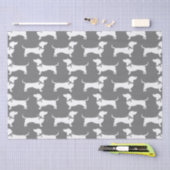 Dackel Dackel Hund Welpengewebe Seidenpapier (Handwerk)