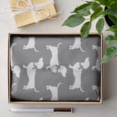 Dackel Dackel Hund Welpengewebe Seidenpapier (Geschenk)