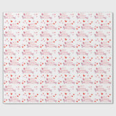 Dackel Dackel Hunde Mama Geschenkpapier (Flach)