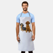 Dackel Dackel Hunde Schürze (Getragen)