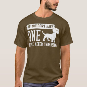 Dackel Dackel Hunde Welpen Eigentümer Lover _22 T-Shirt