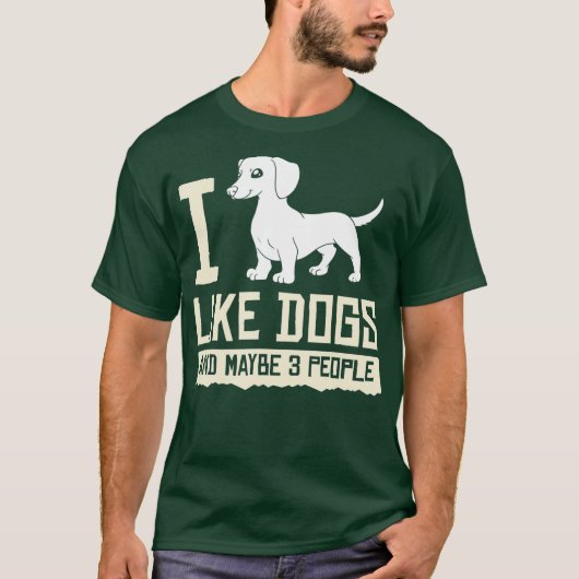 Dackel Dackel Hunde Welpen Eigentümer Lover T-Shirt (Vorderseite)