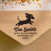 Dackel Dackel Hundebesitzer Rückgabe Permastempel