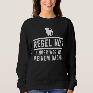 Dackel Dackel Inhaber Dackel Eigentümer Dachshu Sweatshirt