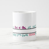 Dackel Dackel Liebe Einfaches Zitat Jumbo-Tasse (Vorderseite)