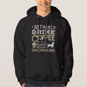 Dackel Dackel Mama Vater Ich Wollte gerade Hang Dr Hoodie