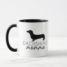 Dackel-Dackel Momma Tasse Weiner HundDoxin MAMA