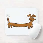Dackel Dackel Mousepad (Mit Mouse)
