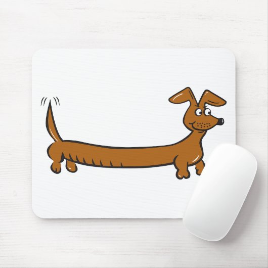Dackel Dackel Mousepad (Mit Mouse)