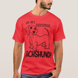 Dackel Dackel Niedlich IN MEINEM Dackel Hund VERTE T-Shirt