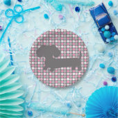 Dackel Dackel Party Pappteller (Party)