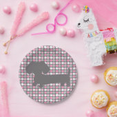 Dackel Dackel Party Pappteller (Party)