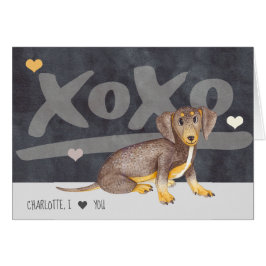 Dackel Dackel Personalisiert Valentinstag