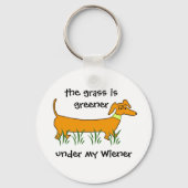 Dackel Dackel Schlüsselanhänger (Vorderseite)