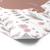 Dackel Dackel Teckel Lover Illustration Zitat Poster (Ecke)