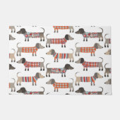 Dackel Dackel Wursthund Fußmatte (Vorderseite)