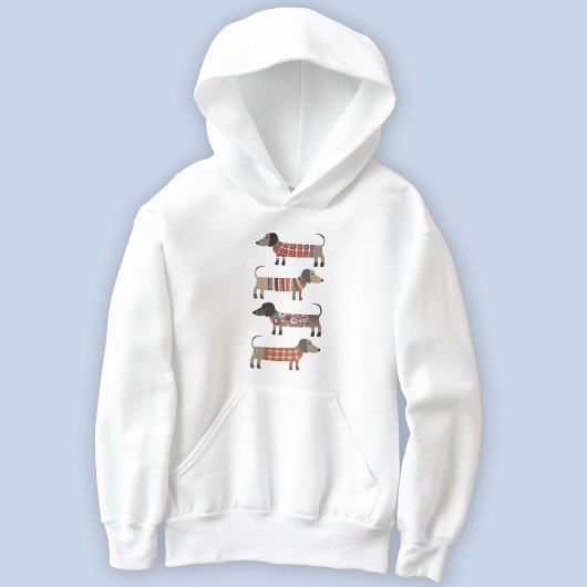 Dackel Dackel Wursthund Hoodie