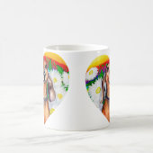 Dackel Daisy Patch Kaffeetasse (Mittel)