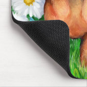 Dackel Daisy Patch Mousepad (Ecke)