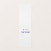 Dackel Dankeschön Karte (Innenseite Aufgefaltet)