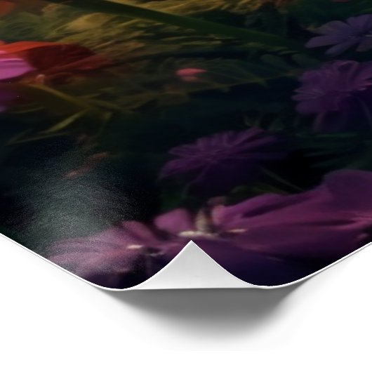 Dackel der Futurismus Poster (Ecke)