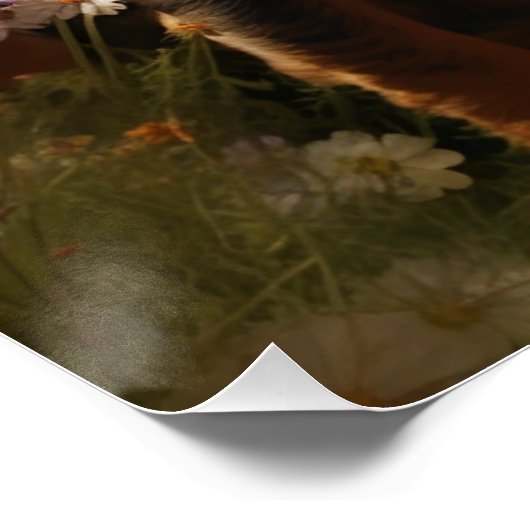 Dackel der Installation Poster (Ecke)