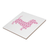 Dackel der Krebserkrankung Fliese (Seite)