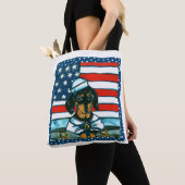 Dackel der Marine Tasche (Von Nahem)
