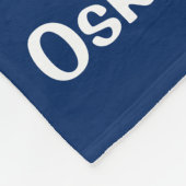 Dackel der Navy Dackel Dog Blanket Fleecedecke (Ecke)