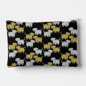 Dackel Deutsche Hunde Geschenke Zubehörtasche (Rückseite)