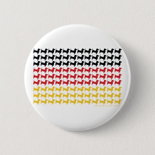 DACKEL-DEUTSCHLAND-FLAG BUTTON (Vorderseite)