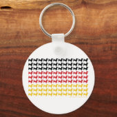 DACKEL-DEUTSCHLAND-FLAG SCHLÜSSELANHÄNGER (Vorderseite)