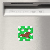 Dackel, die Cartoon läuft Magnet (In Situ (Geschirrspüler))