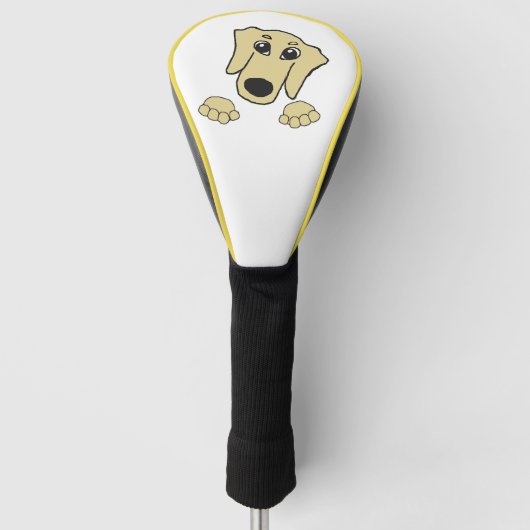 Dackel, die Cartoon pinkelt Golf Headcover (Vorderseite)