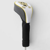 Dackel, die Cartoon pinkelt Golf Headcover (angewinkelt)