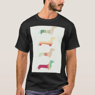 Dackel Dog Art Popart T-Shirt