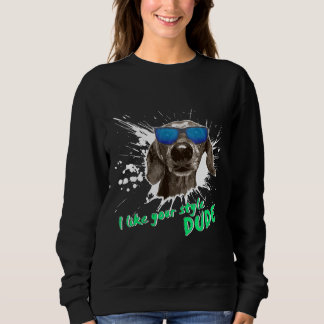 Dackel Dog Dackel Design Sweatshirt