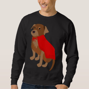 Dackel Dog Doggie Maske Gesichtsmaske Bleibe Zuhau Sweatshirt