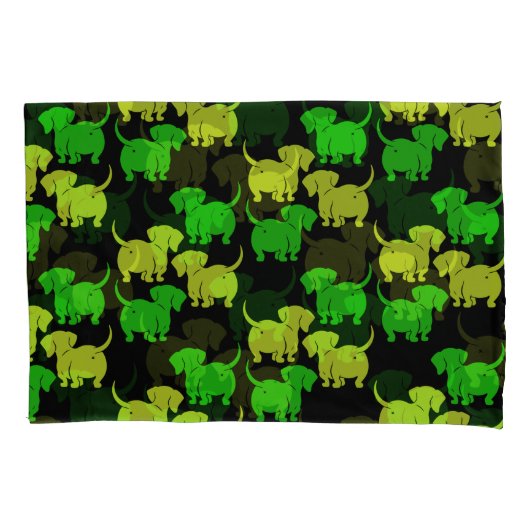 Dackel Dog Geschenke Kissenbezug (Vorderseite-Links)