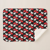 Dackel Dog Geschenke Sherpadecke (Vorderseite (Horizontal))