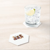 Dackel Dog Ghost Halloween Untersetzer (Vor Ort)