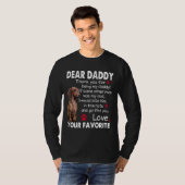 Dackel Dog Liear Daddy Funny Dackel Daddy Quo T-Shirt (Vorne ganz)