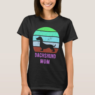 Dackel Dog Mama Mama Weiner Dog Eigentümer T-Shirt