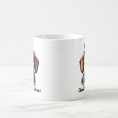 Dackel, Dog-Name hinzufügen, Foto ändern Kaffeetasse (Mittel)