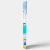 Dackel Dog on Beach Case-Mate iPhone Hülle (Rückseite / Rechts)